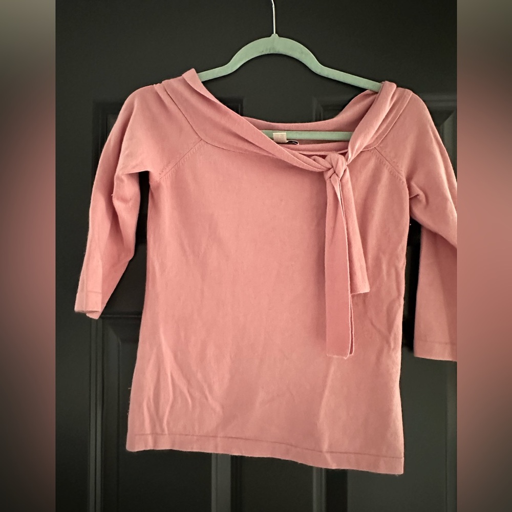 Banana Republic Small Pink 3/4 Sleeve